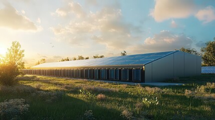 Solar Powered Data Center In A Rural Setting