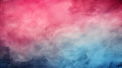 Naklejka premium Light Blue and Pink Gradient kraft paper vintage texture background for a letter. Abstract old retro page grunge blank