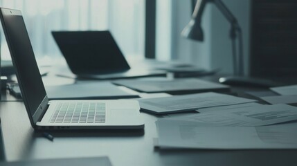 Money laundering risk assessment in an office. Featuring detailed review and financial scrutiny