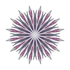 Obraz premium Dark Paint Brushes Round mandalas in vector.Abstract design element.Decorative retro ornament.Graphic template for your design.Hand Drawn Mandala.Radiant Peaceful Petals book.