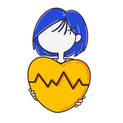 Character cartoon 