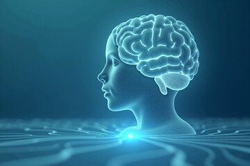 Obraz premium AI-Powered Mental Health Support