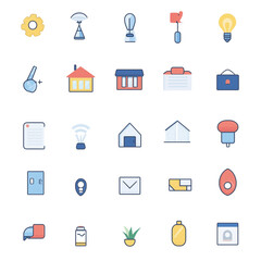 Digital Tools and Stationery Icons