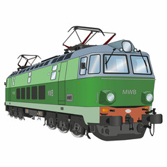 Locomotive train © MWB Project