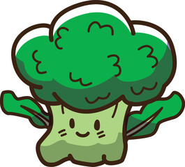 ブロッコリー　キャラクター　ゆるかわ