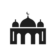 Mosque Structure Outline Icon