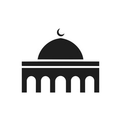Simple Mosque Archways Icon