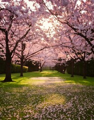 Naklejka premium at night illuminated by a full moon 