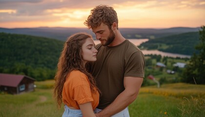 Obraz premium Navigate relationship hurdles effectively with open communication Watch a Couple Having Serious Conversation, resolving conflict with empathy and deep connection in a calm and intimate setting This
