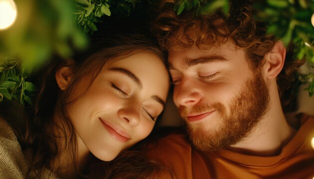 Intimate Connection Couple Sharing Quiet Moments of Reflection After Disagreement, captured in breathtaking soft natural lighting Experience the raw emotional depth as they reconnect This image