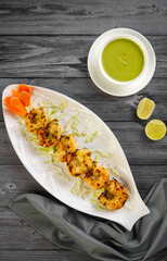 Lasuni Jhinga (Tandoori Prawns)