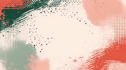 Abstract art background with color splashes