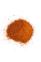 East spices and seasoningsisolated on a white background. Pile