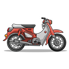 Obraz premium Old Motobike