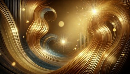 luxurious golden abstract background 
