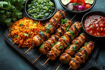 Varieties testy food.