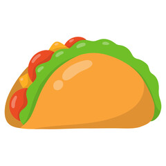 illustration of tacos vector