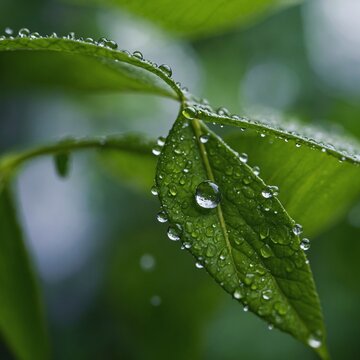 dew on leaf