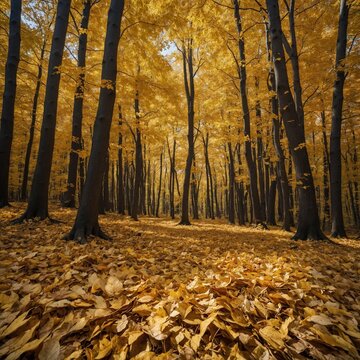 autumn in the forest
