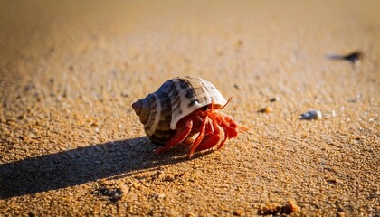 Here’s a unique prompt for a hermit crab:

