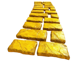 Yellow Brick Road to Oz: A Photographic Recreation of the Iconic Path