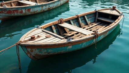 Obraz premium old fishing boats