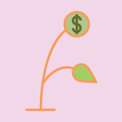 Investment Growth icon Design