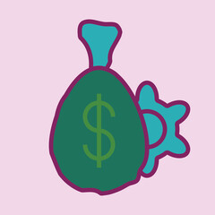 Asset Management icon Design