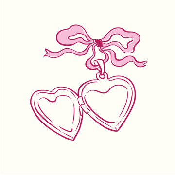 Locket clip art preview