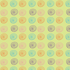 seamless pattern with circles design
