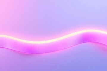 Fototapeta premium Soft flowing lines in vibrant pink and purple tones create dream
