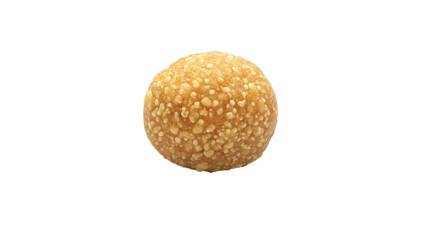 Delicious round sweet treat coated with sesame seeds served for special festivities and celebrations in many cultures