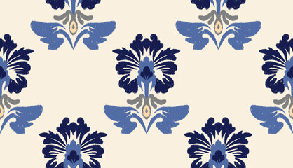 geometric ethnic vintage texture vector art design. textile fashion pattern line ikat seamless pattern and batik fabric texture asian background wallpaper geometry indian. Ethnic abstract ikat art .