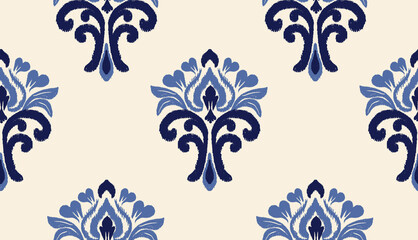 geometric ethnic vintage texture vector art design. textile fashion pattern line ikat seamless pattern and batik fabric texture asian background wallpaper geometry indian. Ethnic abstract ikat art .
