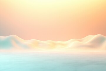 Soft gradients blend in an ethereal landscape, evoking tranquili