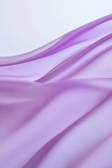 Obraz premium Soft, flowing lavender fabric creates an ethereal and calming at