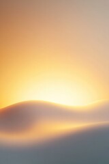 Soft gradients blend seamlessly, creating tranquil atmosphere of