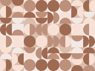 Geometric background. Geometric poster with simple shape and figure in dark colors.