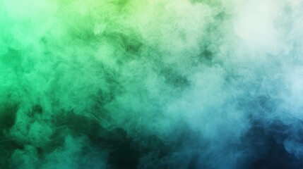 Obraz premium A captivating backdrop of azure and lime, transitioning seamlessly to shades of deep blue and vibrant green, creating a dynamic and visually stunning gradient. 