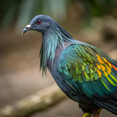 Nicobar Pigeon: Stunning Rainbow Colors & Photos