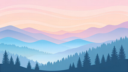 Fototapeta premium Soft Gradient Blur simple abstract background