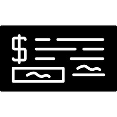Cheque Icon