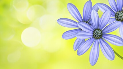 A vibrant, deep purple flower, its petals sharply in focus, stands out against a softly blurred green background, a testament to nature's beauty in its intricate details. 