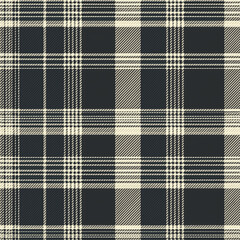 Classic plaid pattern featuring dark and light colors, ideal for textiles or backgrounds.