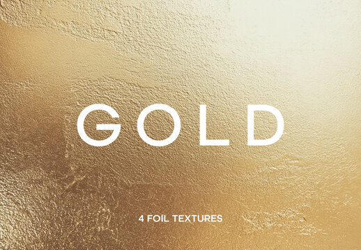 Gold Foil Textures With Generative AI