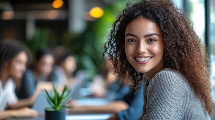 Virtual class session with diverse students participating, capturing the collaborative essence of e-learning.