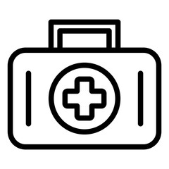 First Aid Kit Vector Icon