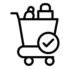 Purchasing Vector Icon