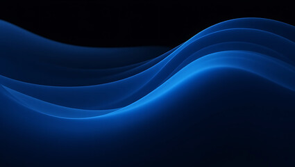Obraz premium Abstract Blue Background with White Dot Pattern and Gradient Texture - Technology-Inspired Light and Dark Blue Design on Black Paper
