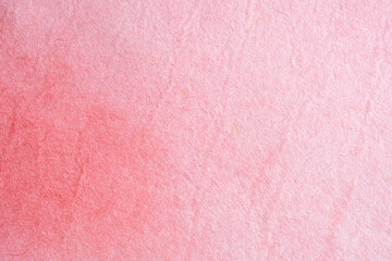 Abstract pink watercolor style Japanese paper background materia